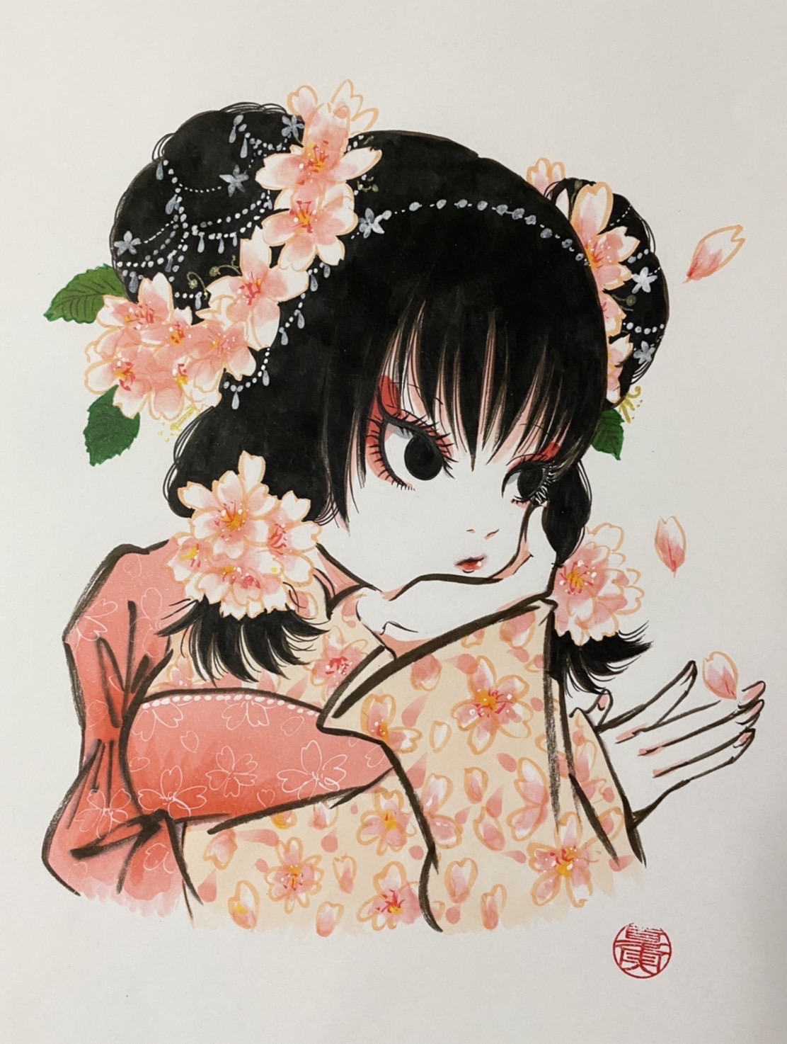 もじのすけさま専用（原画）月灯の森 ほか　2点おまとめ 出禁のモグラ」「鬼灯の冷徹」公式 on X: 