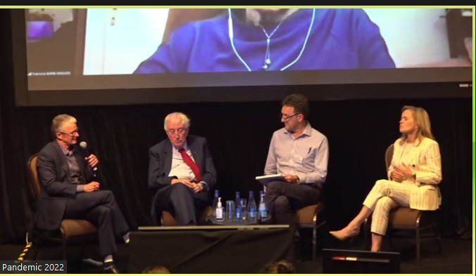 BurnetInstitute's tweet image. Burnet's Prof @CrabbBrendan says COVID-19 vaccines are a “powerful tool, but are not the total answer.” He says a #vaccinesPlus approach is required, including additional tools such as masks and contact tracing

#AIID symposium, Lessons Learnt from COVID