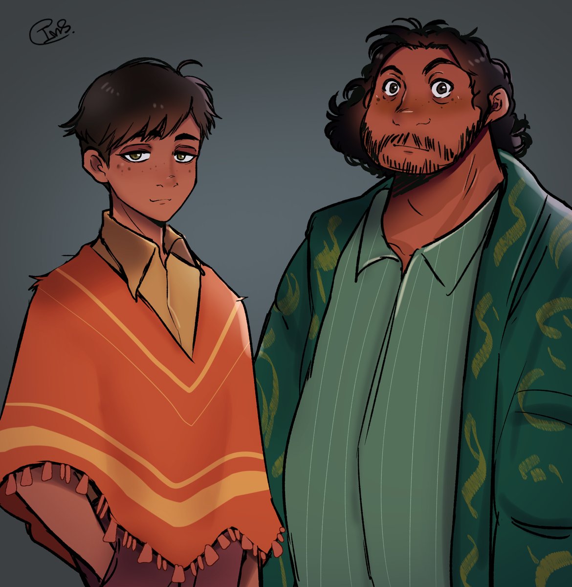Arlo_tto's tweet photo. Early concept designs Camilo/Bruno https://t.co/LTQcQql8jo
