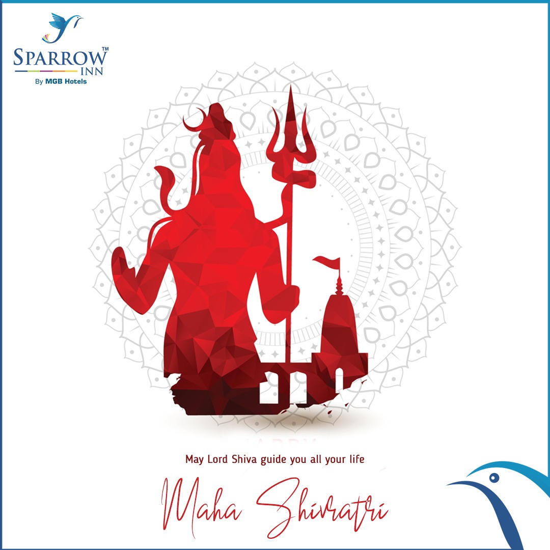 AlwarMgb's tweet photo. Lord Shiva fills into us his divine blessings and gives us solidarity to move forward with truth, purity, and divinity. 
Har Har Mahadev! 

Mahashivratri wishes for you and your family.
#SparrowInnByMGB #Hotels #HotelsInAlwar #MGBHotels #Alwar #Shivratri #Mahadev #MahaShivratri https://t.co/c2hyd1aFtS