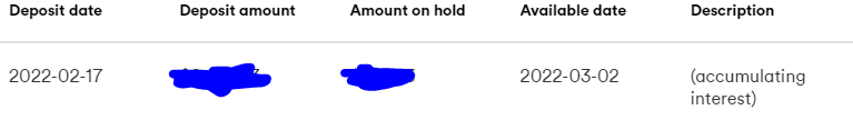 LiveTechMark's tweet photo. @TangerineHelps @TangerineBank can someone explain to my why my check has been on hold for 8 Business days?  Almost 2 calendar weeks? https://t.co/ZrHYUvL2pf