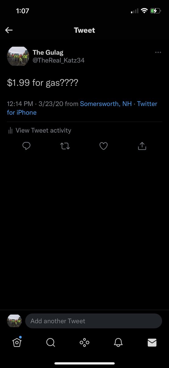 TheReal_Katz34's tweet photo. This tweet aged well. https://t.co/ZXfCEWh83q