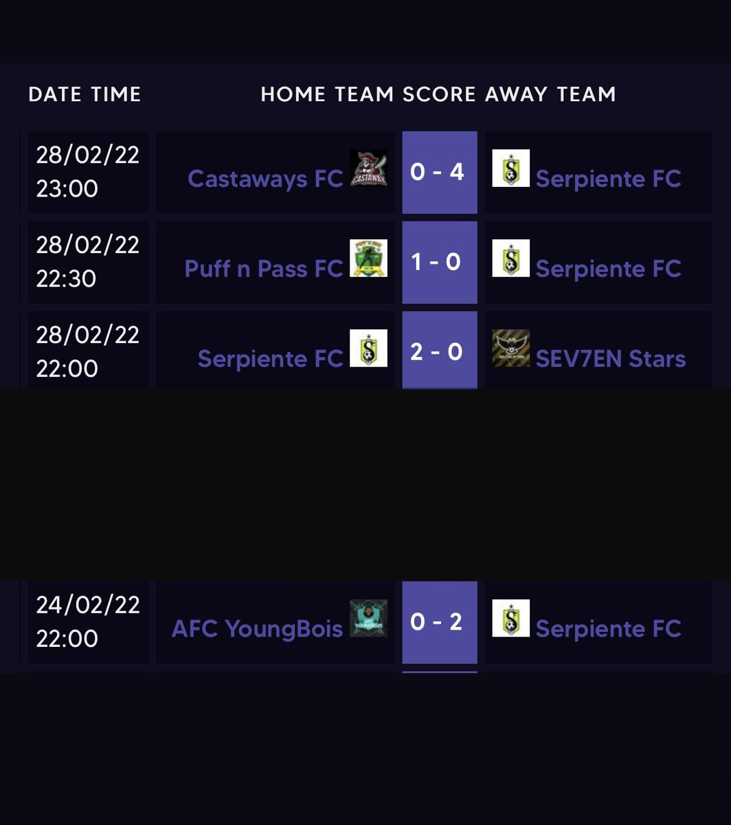 Serpiente FC SAPL tweet media