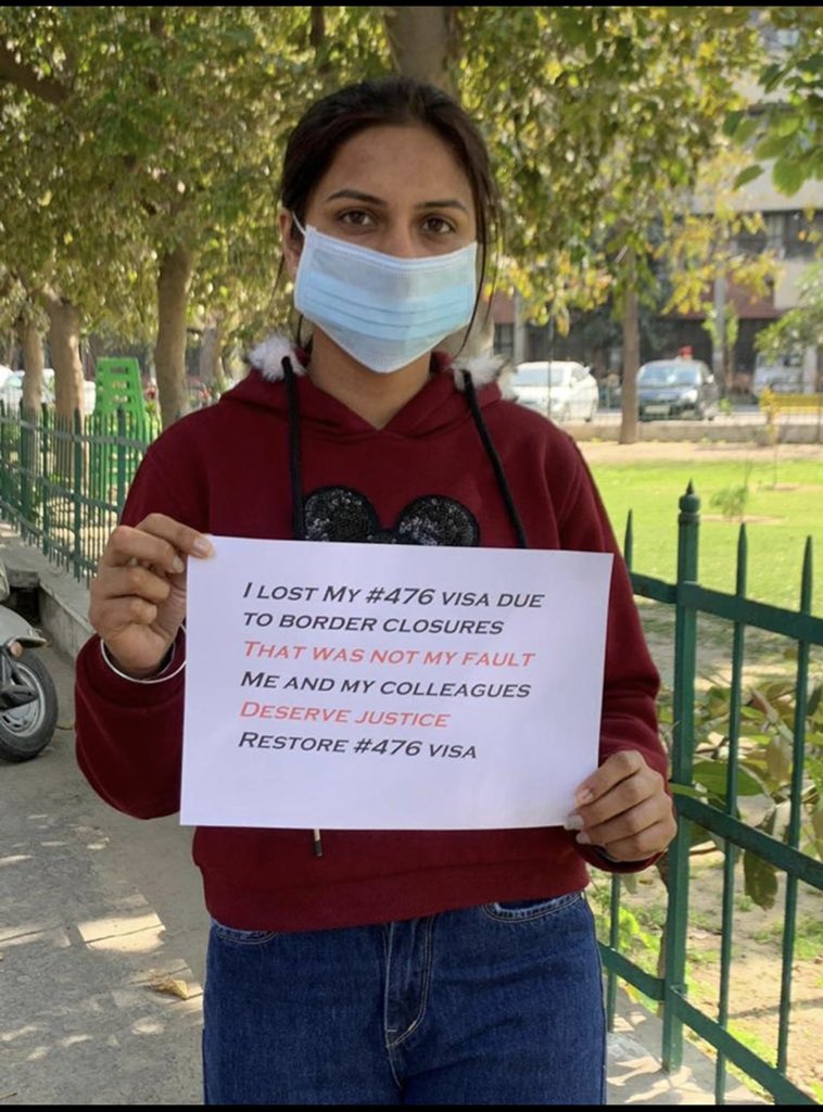 Meet one of the powerful Engineers who lost her #476visa to the border closure and the Australian Government decided to neglect her. She is calling on the Australian Government to extend her visa like others <a href="/AlexHawkeMP/">Alex Hawke MP</a> <a href="/EngAustralia/">Engineers Australia</a> <a href="/RestoreVisa476/">Reinstate/Restore Expired Visa 476</a> #Auspol #justicefor476visa