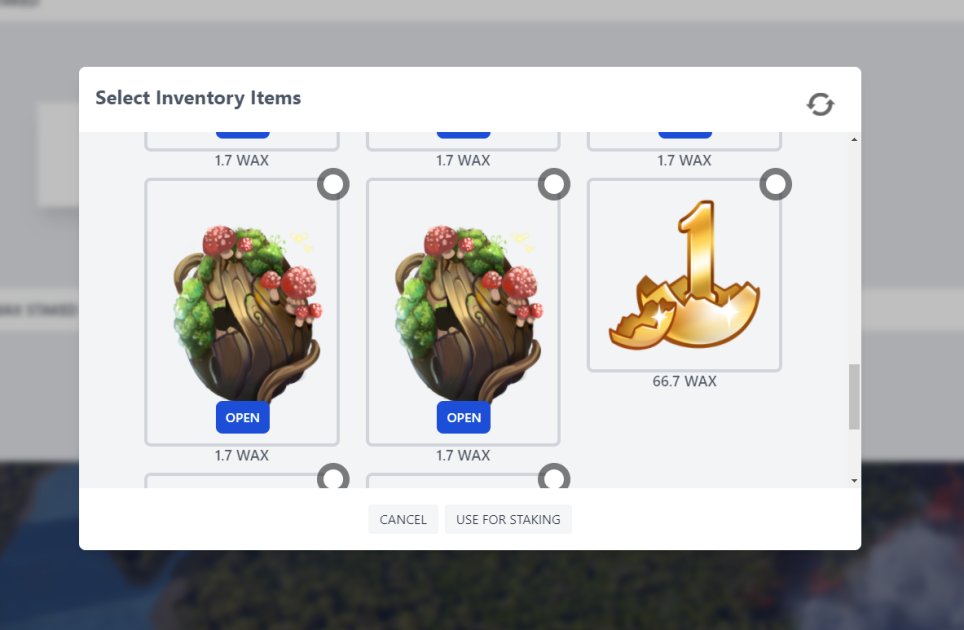Fixing <a href="/WAX_io/">WAX</a>'s high CPU fees with our new "Staking" Feature! 🔥

Players can now stake their Crypture World NFTs in exchange for CPU resources on the WAX Blockchain. Log on to play.cryptureworld.com to see how much CPU your NFTs are worth.✨🚀

#WAXP #NFTs #P2E <a href="/AtomicHub/">AtomicHub</a>