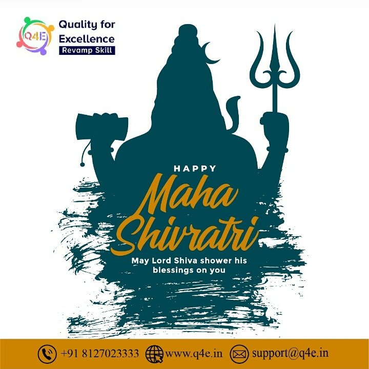 “May the divine energies of Lord Shiva are always there to bring positivity in your life. Wishing a blessed and beautiful Maha Shivratri

#mahashivratri #shivajimaharaj #haapymahashivratri #trainingprogram #nursingprofession #onlinelearning #distancelearning