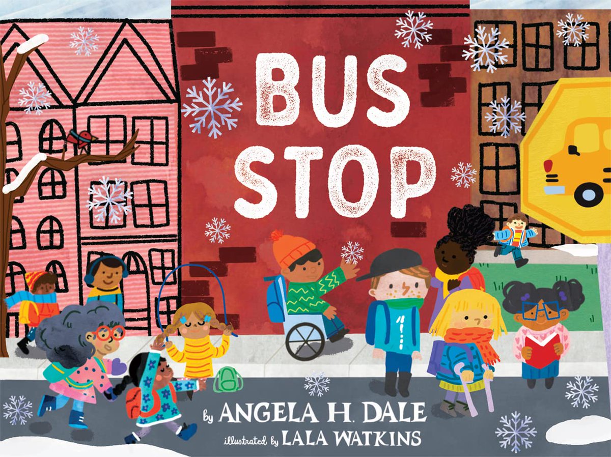 ✨COVER REVEAL✨ Bus Stop by @AngelaHDale and illustrated by me! Excited to share this book with you all in Oct! PREORDER abramsbooks.com/product/bus-st…