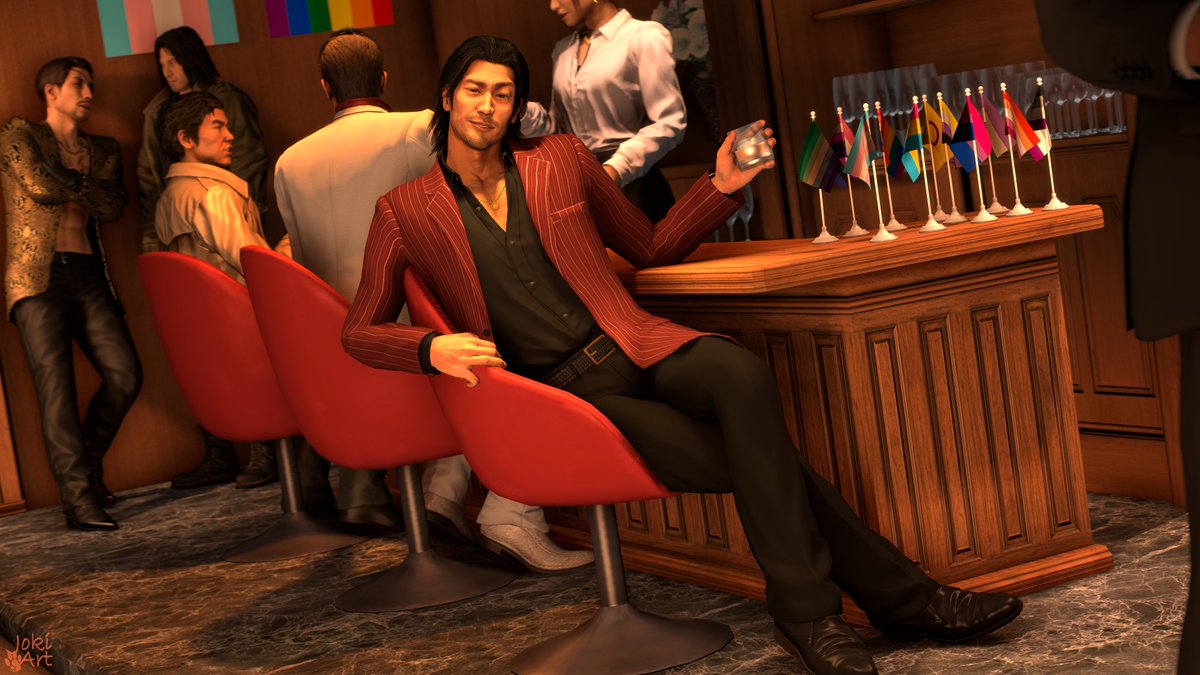 JokiArt3D's tweet photo. Serena is all queered up!✨ #shunakiyama #Yakuza #rgg #龍が如く #ryugagotoku #jokiart #sfm https://t.co/2WWGZRmkpN