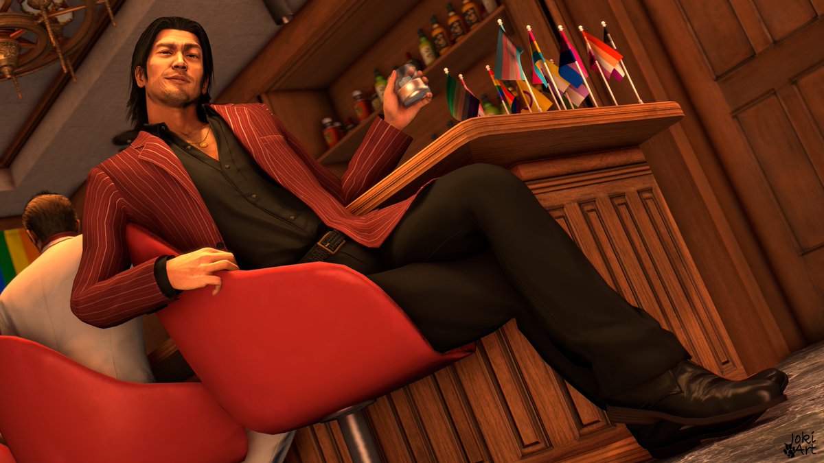 JokiArt3D's tweet photo. Serena is all queered up!✨ #shunakiyama #Yakuza #rgg #龍が如く #ryugagotoku #jokiart #sfm https://t.co/2WWGZRmkpN