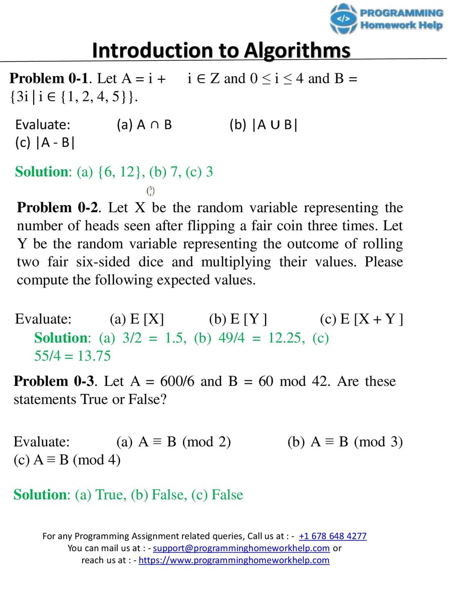 ProgrammingHom1's tweet image. I am Joshua. I am a Computer Science Homework Expert at programminghomeworkhelp.com. I hold a Ph.D. in Programming from, University of Aston. I solve assignments related to Computer Science.
#ProgrammingAssignmentHelp #ProgrammingHomeworkHelp