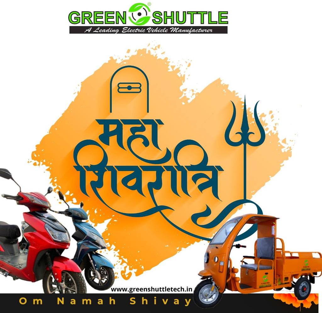 ShuttleLtd's tweet photo. "May the divine energies of Lord Shiva bring positivity to our life." Wishing you all a blessed and beautiful Maha Shivratri💐🙏
#gogreen #goelectric #greenshuttletechnology #Mahashivratri https://t.co/aI6OIBEniT