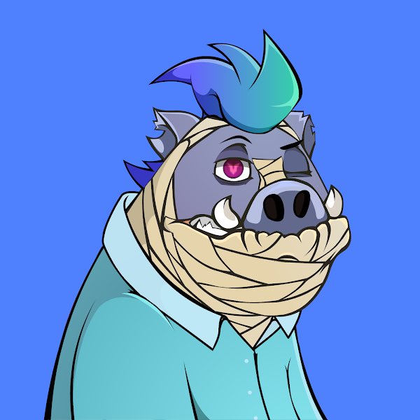 PORK1984's tweet photo. Baron Adam Pigly II was just purchased for .04 ETH ❌

https://t.co/agRLR81J5S
…
#NFTs #NFTCollection #nftdrop #nftart #pork1984 https://t.co/xQywLLGXpb