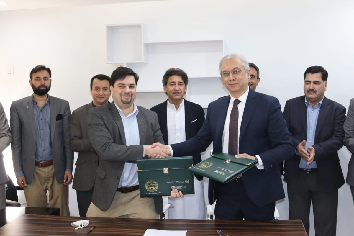 KPITB on Twitter "Contract signed between KPITB & NESPAK for providing