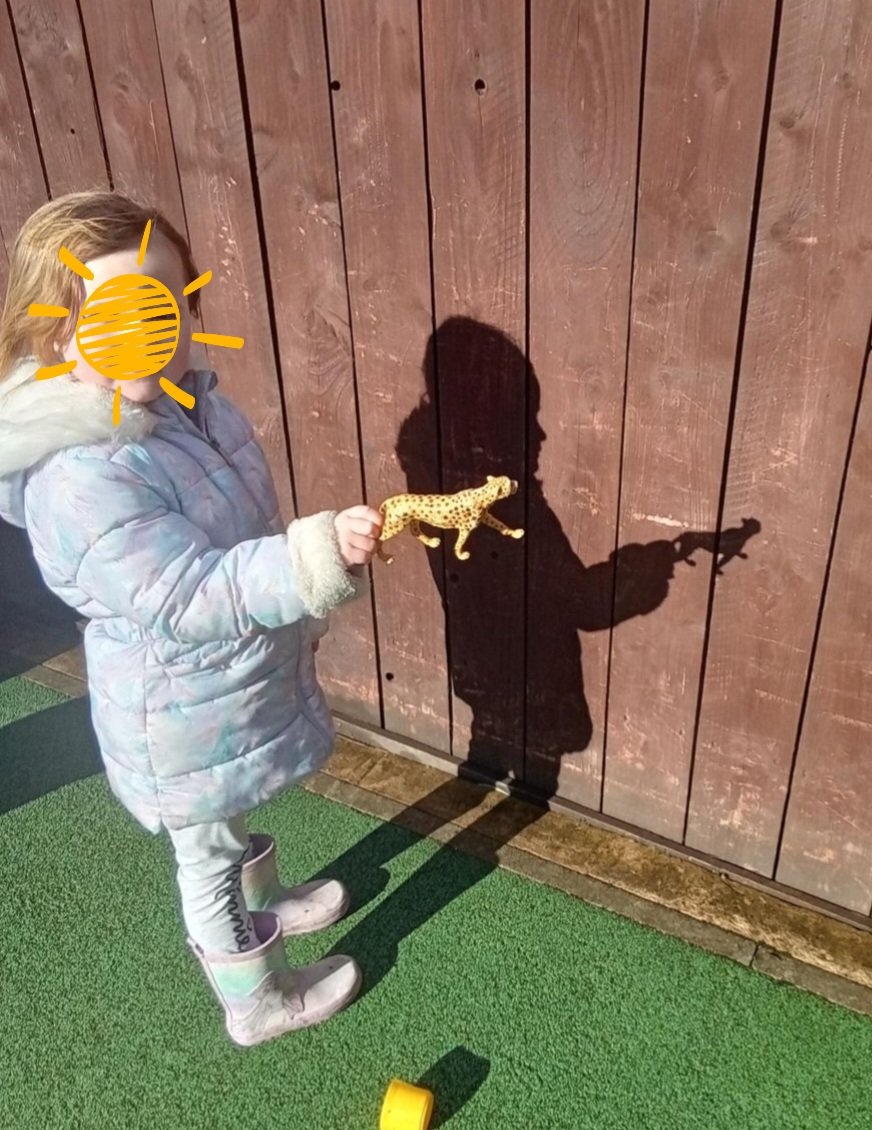 Stepsnursery's tweet photo. Recently the children in preschool had lots of fun outside making shadows with our hands when the sun was shining. We made lots of animals and shapes such as diamonds and hearts.
#Earlysteps #shadows #outside #sunshine https://t.co/1wdtHIZtWD