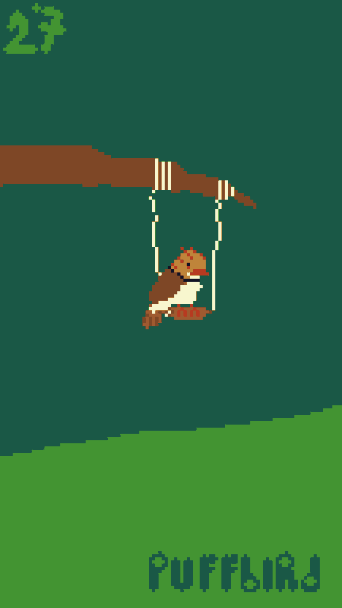 LEOTT_01's tweet photo. a cute little #Puffbird for #pixel_dailies #pixelart @Pixel_Dailies https://t.co/BQi2l9Y050