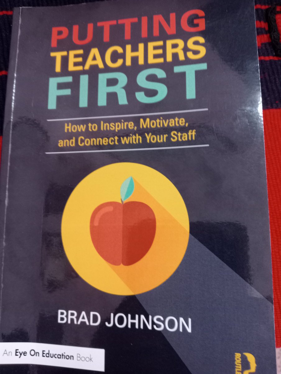 binodbehera25's tweet image. &quot;Most teachers do not quit their job,they quit their administration&quot;
&quot;Putting Teachers First&quot; of @DrBradJohnson  Sir is a unique book should be read by every school administrator/ Principal to lead the school system by giving value,respect,honour &amp;amp; freedom to teachers.