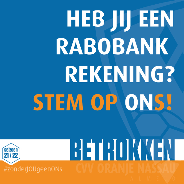 ONAlmelo's tweet photo. De Rabobank heeft weer een zonnige actie en... precies op het juiste moment! 

Heb jij een RABOBANK rekening, dan hoef je alleen maar te stemmen....
STEM OP ONS!

https://t.co/DO4JWRFjOK https://t.co/zHhrZCb1Kl