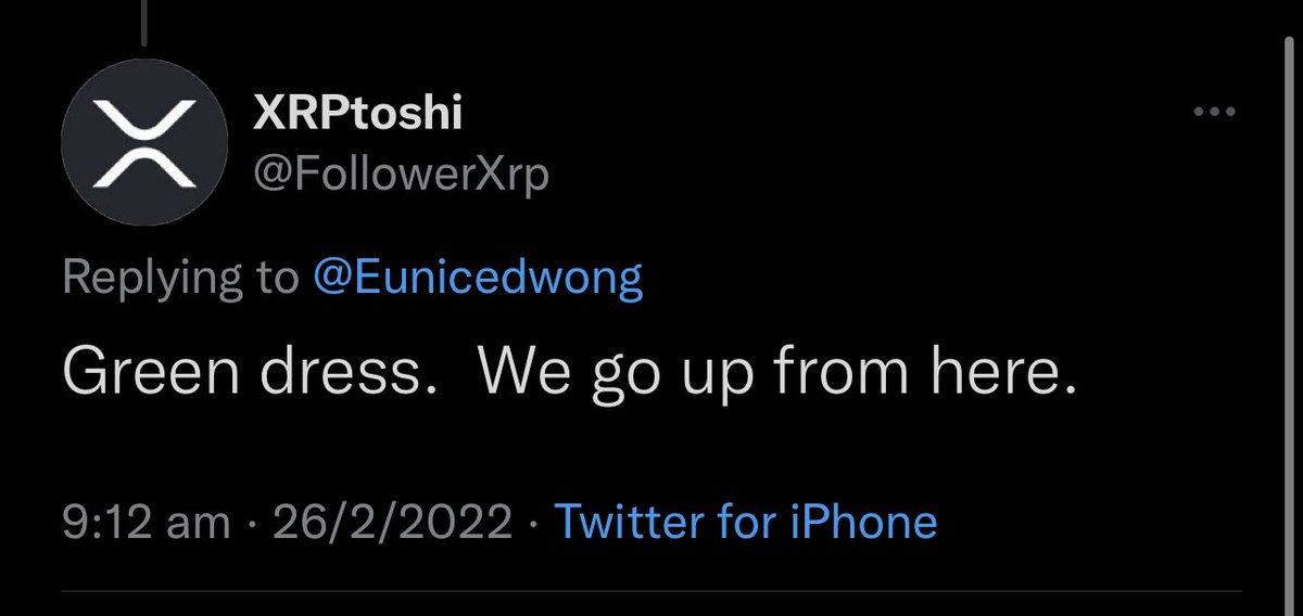 The prediction and accuracy on green #bitcoin ser 😏👌🏽 

<a href="/FollowerXrp/">Dadtoshi</a> ✅