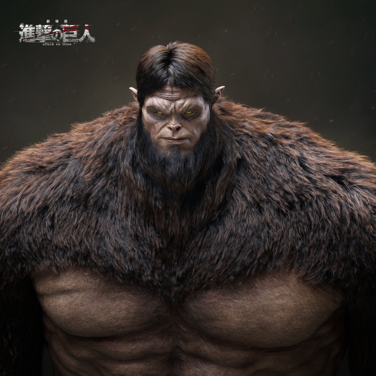 80Level's tweet photo. Character Artist Bassem Wageeh has recreated the Beast Titan from Attack on Titan in ZBrush, Substance 3D Painter, and XGen.

More renders here: https://t.co/KLoClFfQG0

#ZBrush #Substance3DPainter #XGen #characterart #characterdesign #3dart #3dmodeling #gamedev #indiedev https://t.co/jYeNsHVlmc
