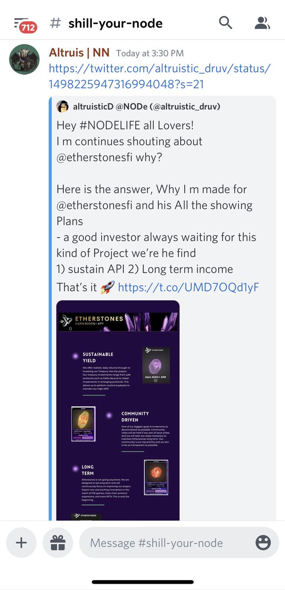 altruistic_druv's tweet photo. @etherstonesfi Hey @indraeth please consider my efforts for WL as have been work so hard for @etherstonesfi u can check my all twitt &amp; legit response even! Hope this will also u consider my efforts for Etherstone. 🙏🏽 https://t.co/e7PePCxoet