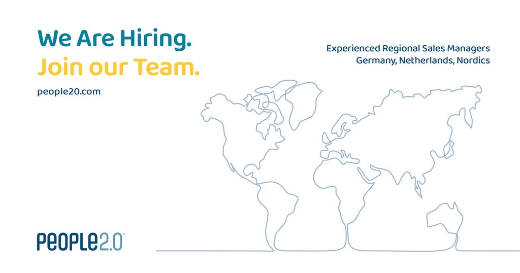 People2.0 groeit! We hebben een aantal vacatures in het salesteam beschikbaar. Kom ons team versterken! - lnkd.in/g7F5xsCa #careeropportunities