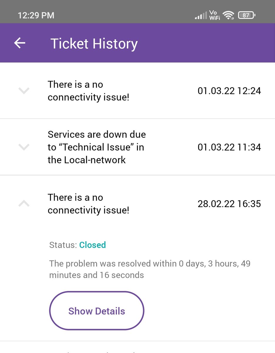 Lucky5557's tweet photo. @excitel_rocks

These days your backend, Ground, support team isn't working
It's better find good people and hire them 

Tickets getting resolved without resolving issue still there no Internet https://t.co/jPO0kBaObe