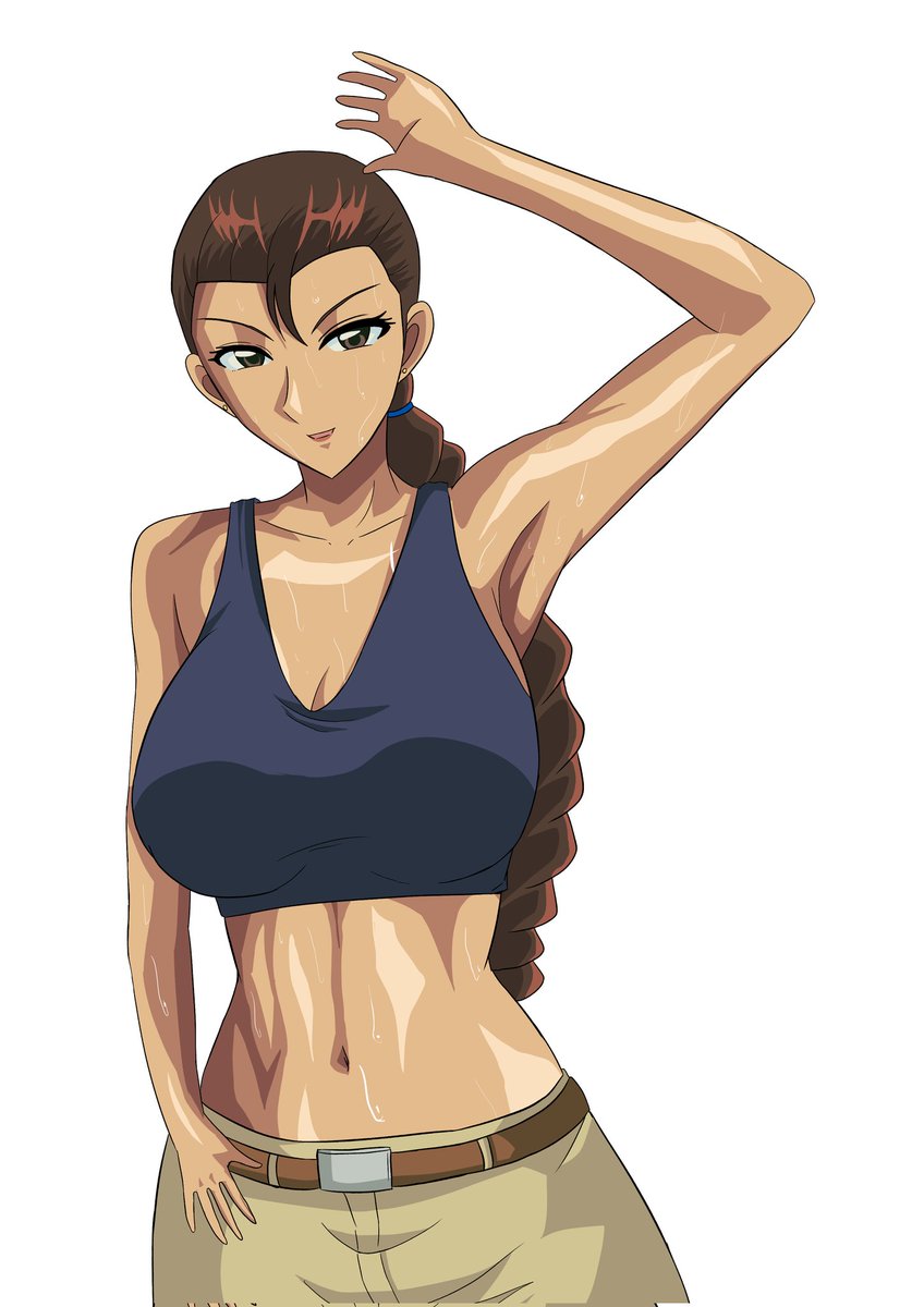 #先月描いた絵を晒そう 

今月はナオミかアサギが描きたい
と言うか、描きたいだけなら色々あるんです。
黒愛のキャラや新体操のキャラやら・・・・ 