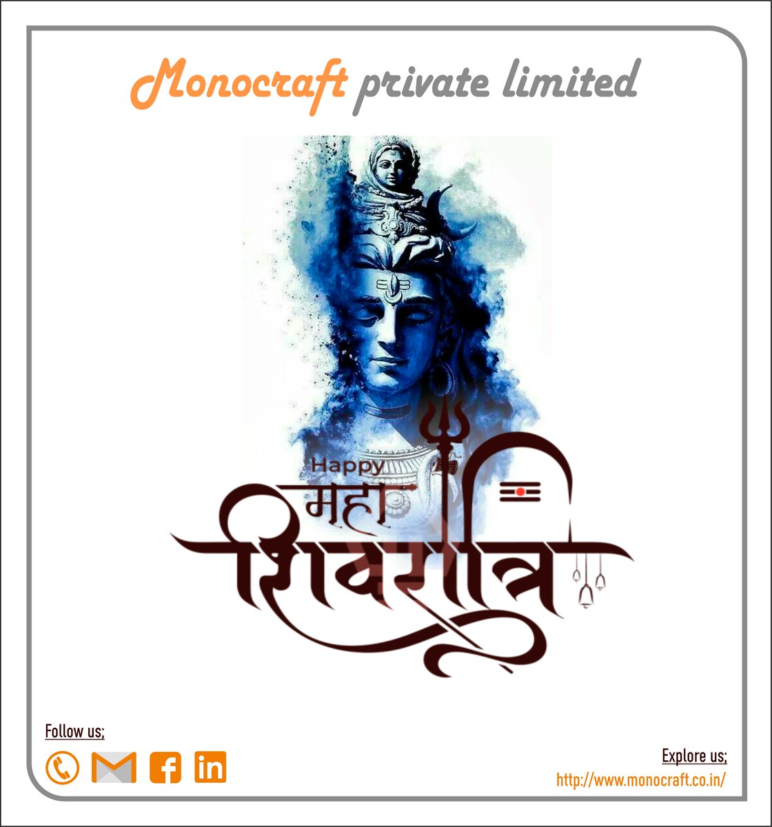 MilanHingu10's tweet photo. #HappyMahaSivratri #machining #buyer #export #precisionmachining

Monocraft Private Limited
D-U-N-S Number: 861382798

Shapar, Rajkot - 360024
Gujarat, India

Mobile: (+91)-987-977-4251
Email ID: marketing@monocraft.in https://t.co/UmubksDcoV