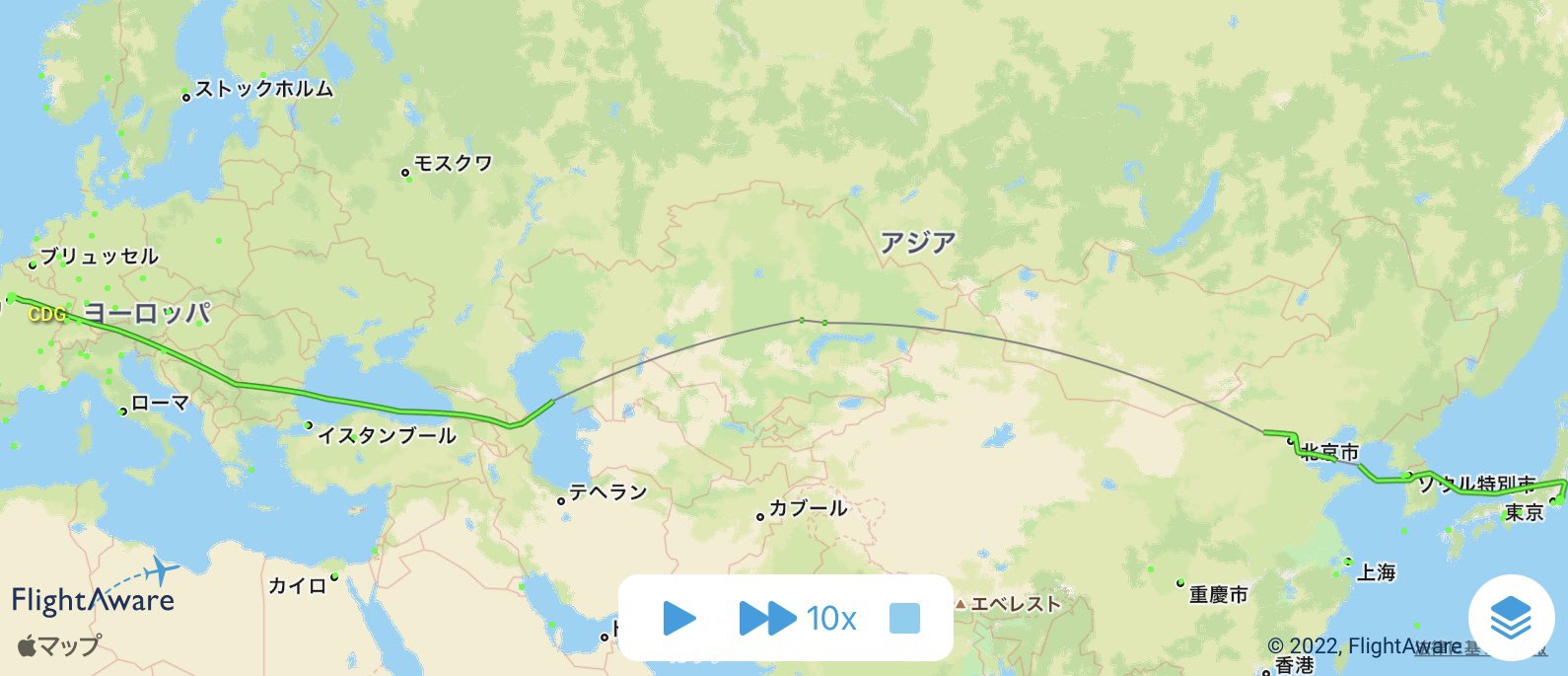 Karin De Ring エールフランスとしての南回り第一弾だったaf276便は無事成田空港に到着しました 飛行 時間は13時間半 いつもより2時間半長めでした T Co 9xvle0azfe Twitter