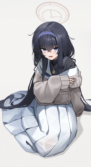 ウイ
#ブルアカ  #BlueArchive 