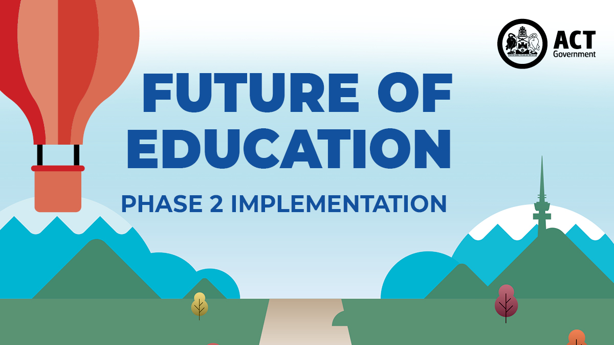 YvetteSBerry's tweet photo. I’m pleased we are entering the second implementation phase of our decade long Future of Education Strategy with a focus on:
- equity
- access
- inclusion and;
- agency by placing students at the centre of their learning journey. 
https://t.co/yV83IVvOqc https://t.co/UvNZJuObas