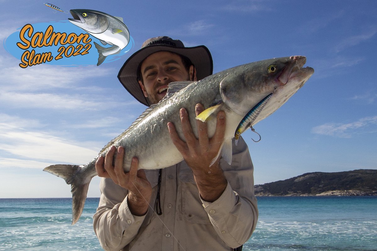 Win awesome fishing prizes for simply catching a salmon in one of Australia’s biggest fishing comps this autumn – the Salmon Slam! 🎣

See what is up for grabs during the FREE three-month comp and download the Salmon Slam 2022 app to take part here: bit.ly/3Htej91