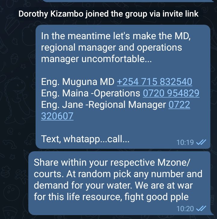 Teddy Obiero (@teddyobiero) on Twitter photo <a href="/NairobiWater/">Nairobi Water</a> <a href="/Ma3Route/">Ma3Route</a> <a href="/citizentvkenya/">Citizen TV Kenya</a> <a href="/NMS_Kenya/">Nairobi Metropolitan Services, NMS</a> <a href="/nera_ke/">NERA Kenya</a> <a href="/StateHouseKenya/">State House Kenya</a> <a href="/HEBabuOwino/">Babu Owino</a> #tunatakamaji #nowaternopaynoaccess #nyayoisthirsty #tumechoka <a href="/NairobiWater/">Nairobi Water</a> <a href="/Ma3Route/">Ma3Route</a> <a href="/citizentvkenya/">Citizen TV Kenya</a> <a href="/NMS_Kenya/">Nairobi Metropolitan Services, NMS</a> <a href="/nera_ke/">NERA Kenya</a> <a href="/StateHouseKenya/">State House Kenya</a> <a href="/HEBabuOwino/">Babu Owino</a> #tunatakamaji #nowaternopaynoaccess #nyayoisthirsty #tumechoka
