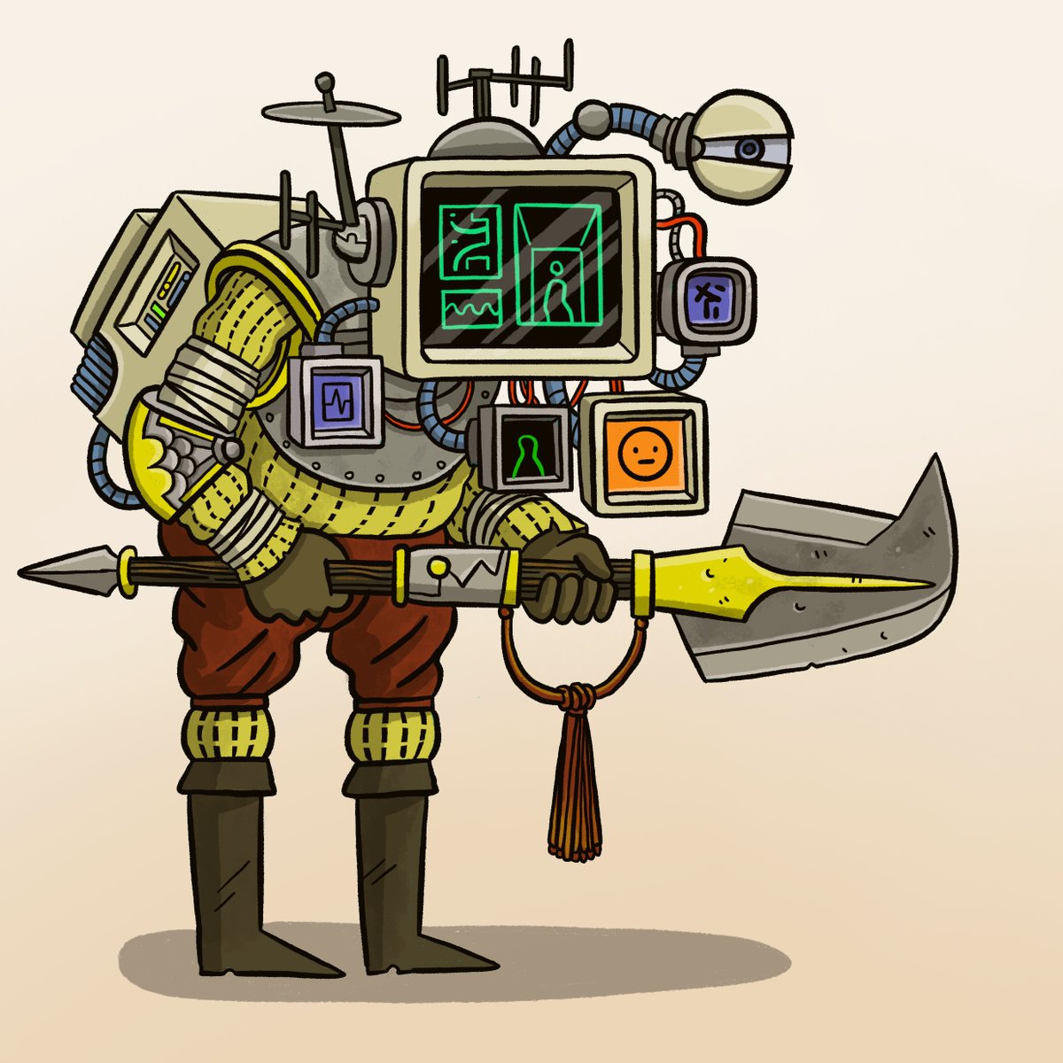 JCooperArt's tweet photo. A few sci-fi character designs #art #drawing #illustration #characterdesign #procreate #cartoon https://t.co/pLLBSvzrS9