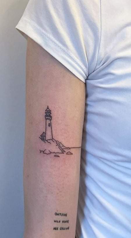 50 Adorable Micro Tattoos by Juan Blat  TattooAdore  Minimalist tattoo Lighthouse  tattoo Pattern tattoo
