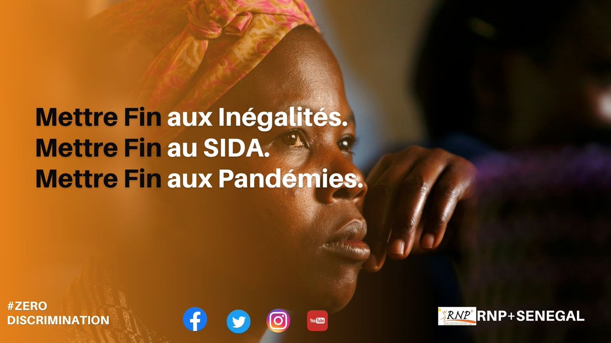 Rnpplus's tweet photo. @Rnpplus 

A l’occasion de la Journée Zéro Discrimination, le RNP+ s’engage pour l’élimination de toutes formes discrimination à l’endroit des PVVIH et des groupes vulnérables.
Combattre la discrimination est essentiel pour mettre fin au SIDA. Nous devons agir, ensemble ! https://t.co/5LylpVk6Bs