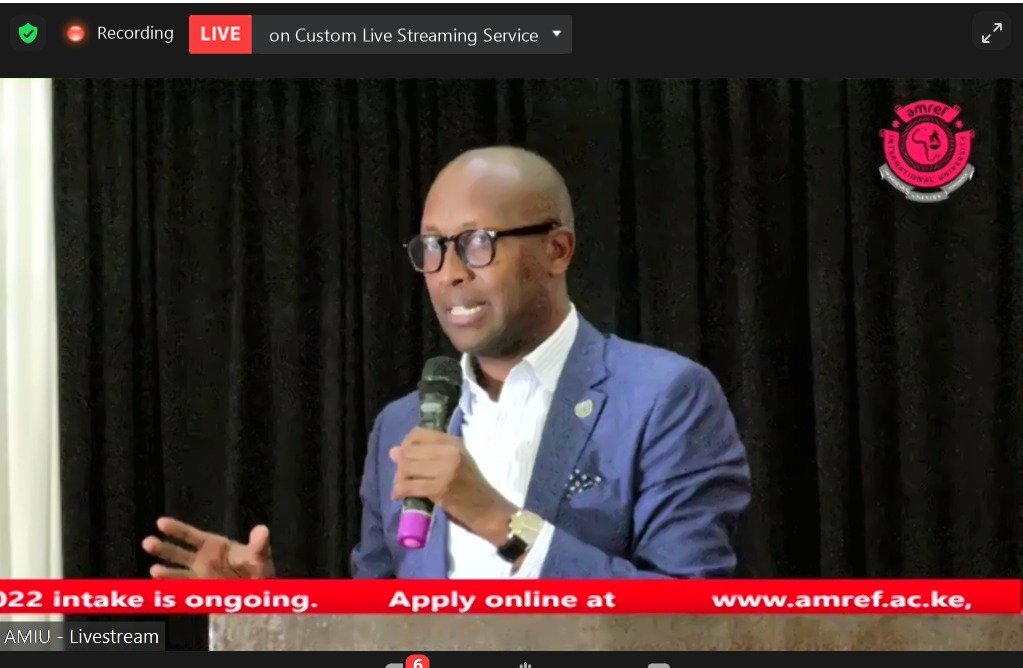 How do we invest in sustainable disease surveillance? We must think of it with a global approach - to ensure a common approach for all countries. Lack of disease surveillance in one country is a danger to all countries - <a href="/daktari1/">Dr Githinji Gitahi, MBS</a> #AmrefCovid19Response <a href="/Amref_Worldwide/">Amref Health Africa</a>