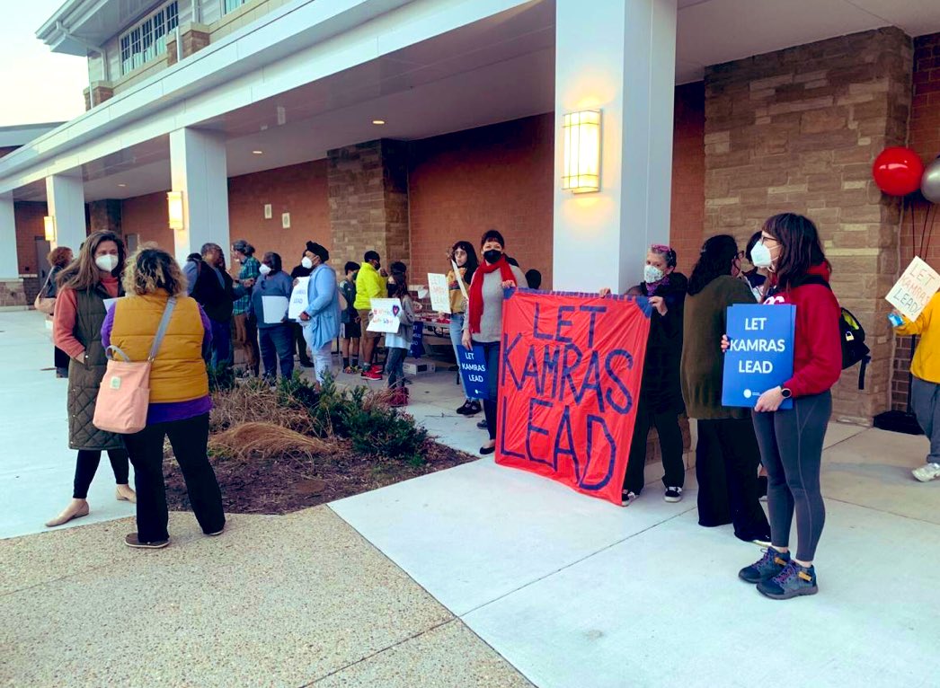 and just like that, we did it once again and we gonna keep doin it!!! Thank you for showing up and showing out, we had over 200 ppl who show up at the #rpsboard meeting, we are not done yet, this is just the beginning… thank you <a href="/JasonKamras/">Jason Kamras</a> and <a href="/RPS_Schools/">Richmond Public Schools</a> 💙 #LetKamrasLeaD