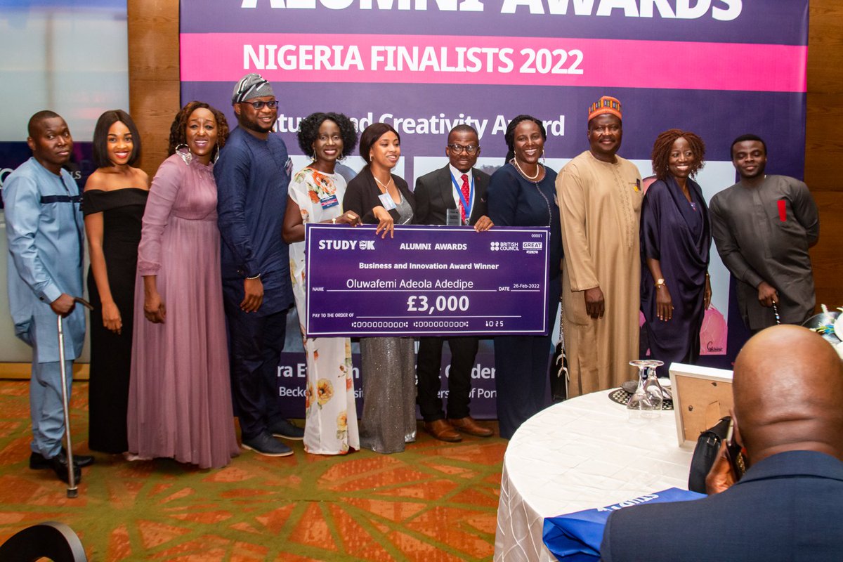 AkindeCassandra's tweet image. I had such a great time at the #UKAlumniAwards 2022. Celebrating and networking with outstanding Alumni who are showcasing the impact and value of UK Higher education in their various expert fields.
Thank you @ngBritish @CheveningFCDO for the invitation
#StudyUK
#LSHTMalumni