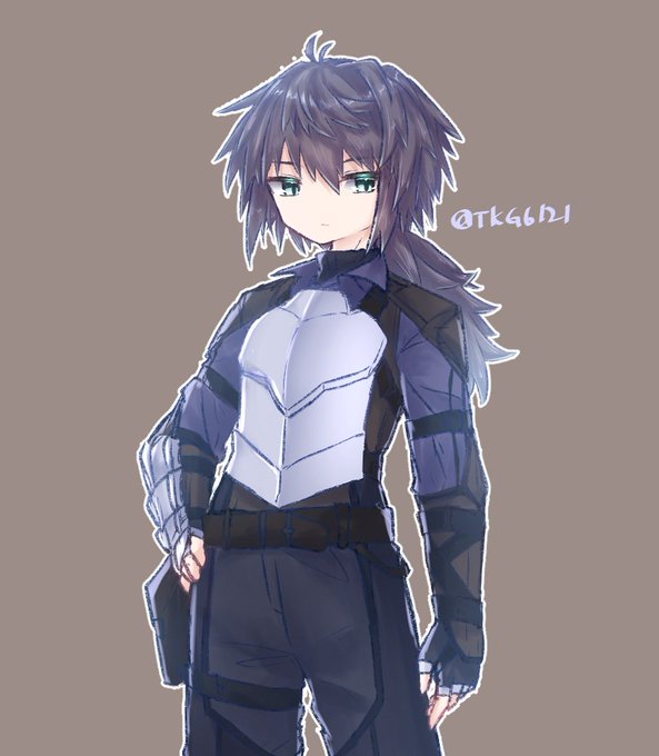 ナギくんの立ち絵を描きなおしました
ここ最近女装させられてるのはこの子なんですねぇ… 