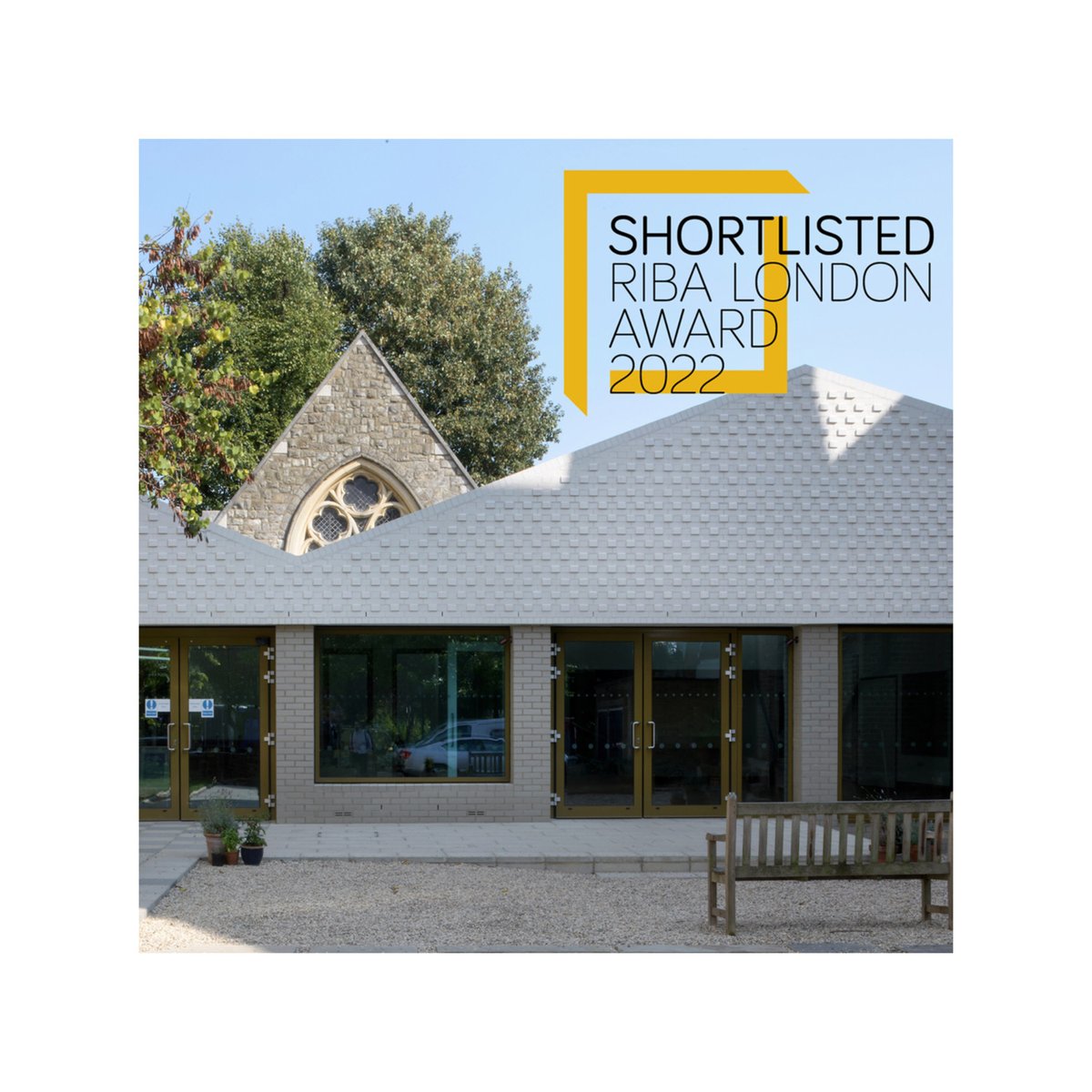 We're happy to share the news that our project St Mary's Centre in Stoke Newington is shortlisted for the RIBA London Award 2022! View the full shortlist: rb.gy/ed2737 @ribalondon @riba #RIBAAwards #architecture #londonarchitecture