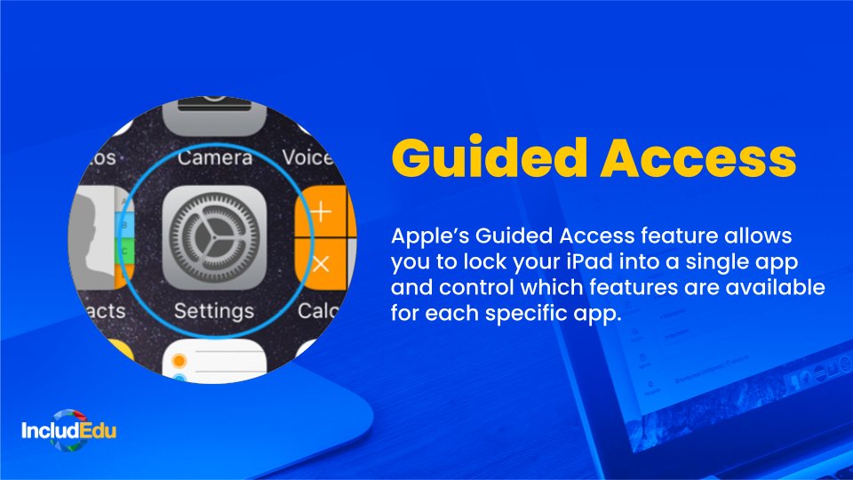 IncludEduOnline's tweet image. #IncludEdu #ToolOfTheDay 🌀

⭐ - Guided Access (@AppleEdu)

🔗 - IncludEdu.Online/Guided-Access

Do you use Guided Access? How does it help you and your learners?

#PersonalisedLearning #A11y