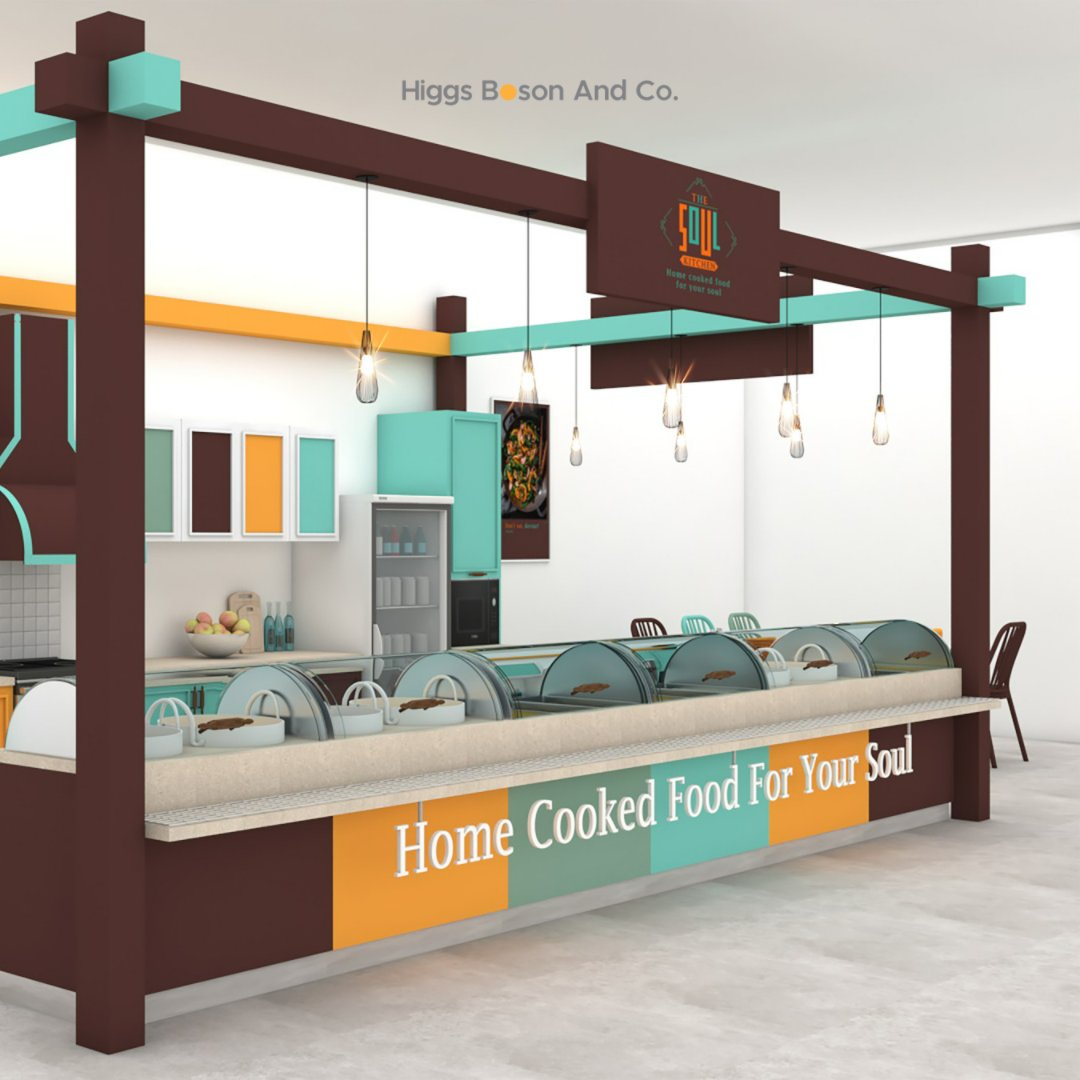 hbco_in's tweet photo. Bringing convenience and space to life by building the brand story of "SOUL KITCHEN", we present to you 'The Feeling of Comfort!'

#hbco #retaildesignagency #spacedesign #interiordesign #interiordesigners #cafedesign #restaurantdesign https://t.co/6I4kHawhuV