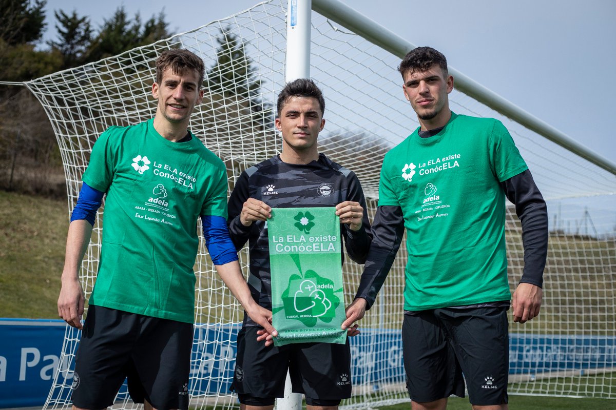 Alaves's tweet photo. La ELA existe... ¡ConócELA! 💚

¡Colabora con #AdelaAraba en la rifa solidaria que se llevará a cabo este viernes en el descanso del #AlavésSevillaFC! 

ℹ️ https://t.co/xrdrurGjKo https://t.co/1YW7gZRh3c
