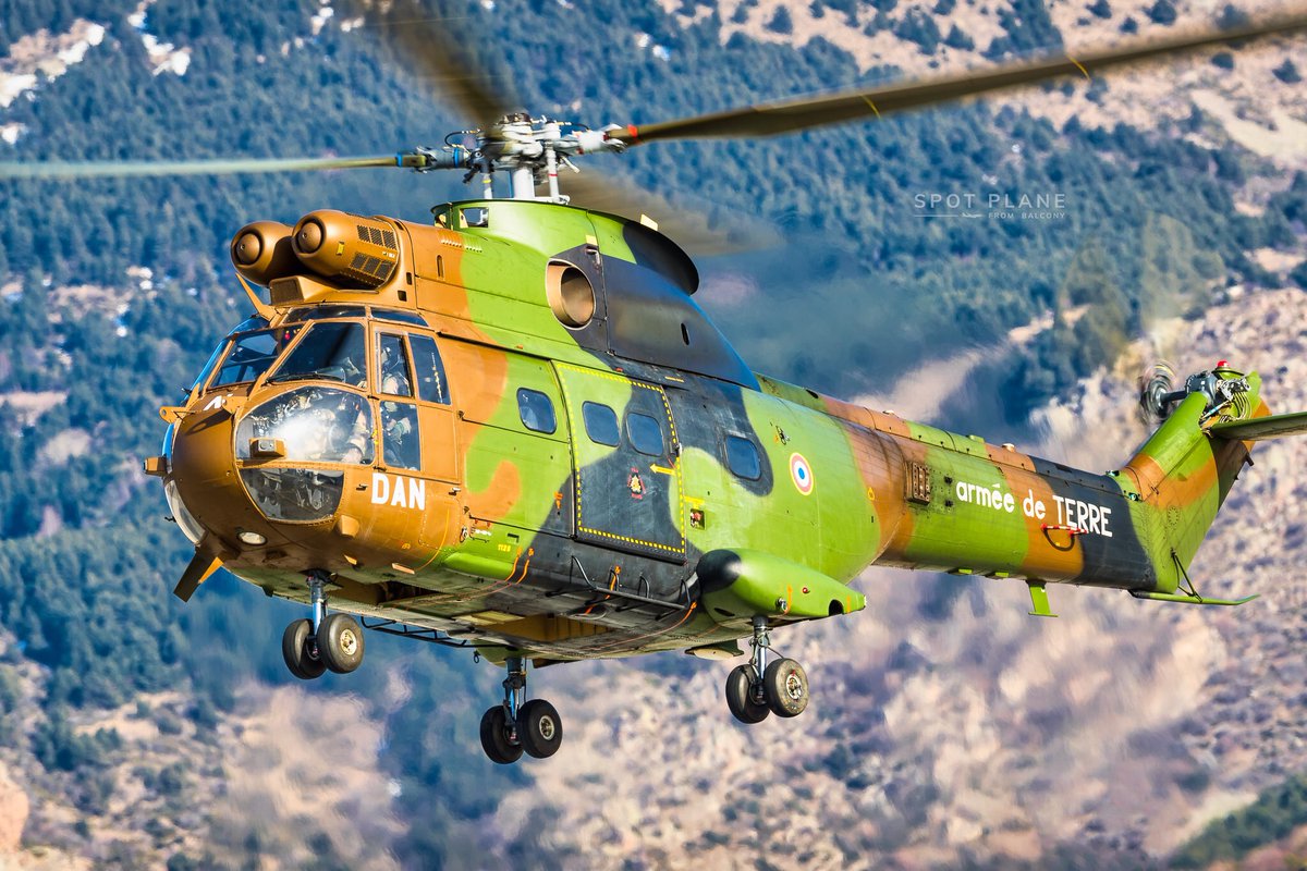 thomas_pgh's tweet photo. Some French Army SA330 Puma from #3eRHC #ALAT training in the French Pyrenees a week ago 🇫🇷

@CDC3RHC @COM_ALAT 

#AvGeek #Spotting #FrenchArmy #Puma #SA330 #Aviation #Helicopters https://t.co/ei1xsN7avf