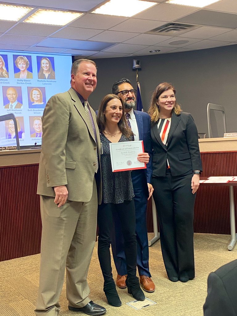 LakesideCoppell's tweet photo. Congratulations to the CISD teachers of the year and an extra shoutout to our own TOY @Rahizzle85! We are excited to have you represent us. https://t.co/JOofXcTkKg