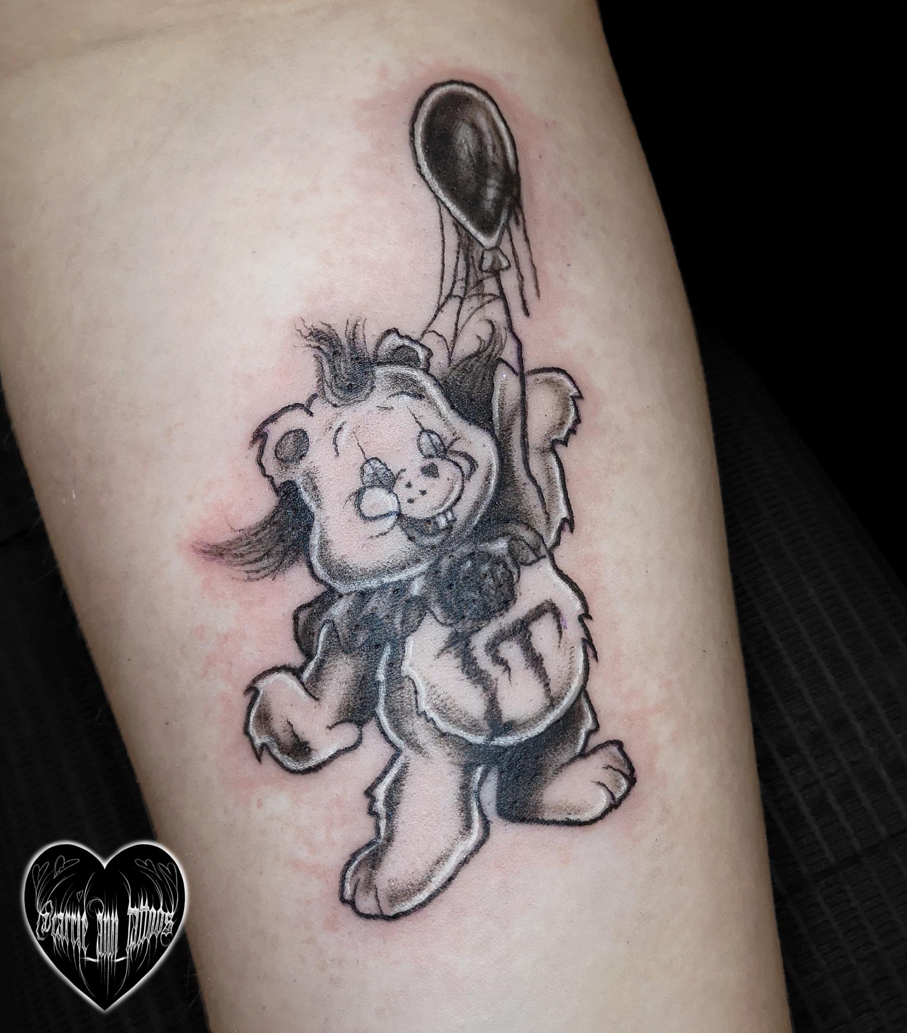 Color Teddy Bear Tattoo by Khor Kok Way TattooNOW