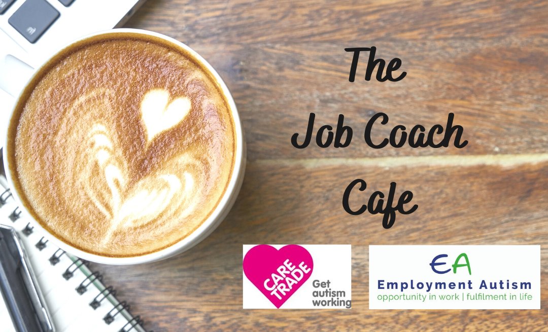 EmployAutism's tweet photo. "this mornings discussion ... was so helpful - Thank you! I look forward to the next one!" Feedback from 1st Job Coach Café discussion. The conversation on @DWP #Access2Work continues next month!
https://t.co/qmvDNBLQ4x
#OpportunityInWork
@base_tweets
@microlinkpc
@EmbraceComplex https://t.co/Lws0m6SD46
