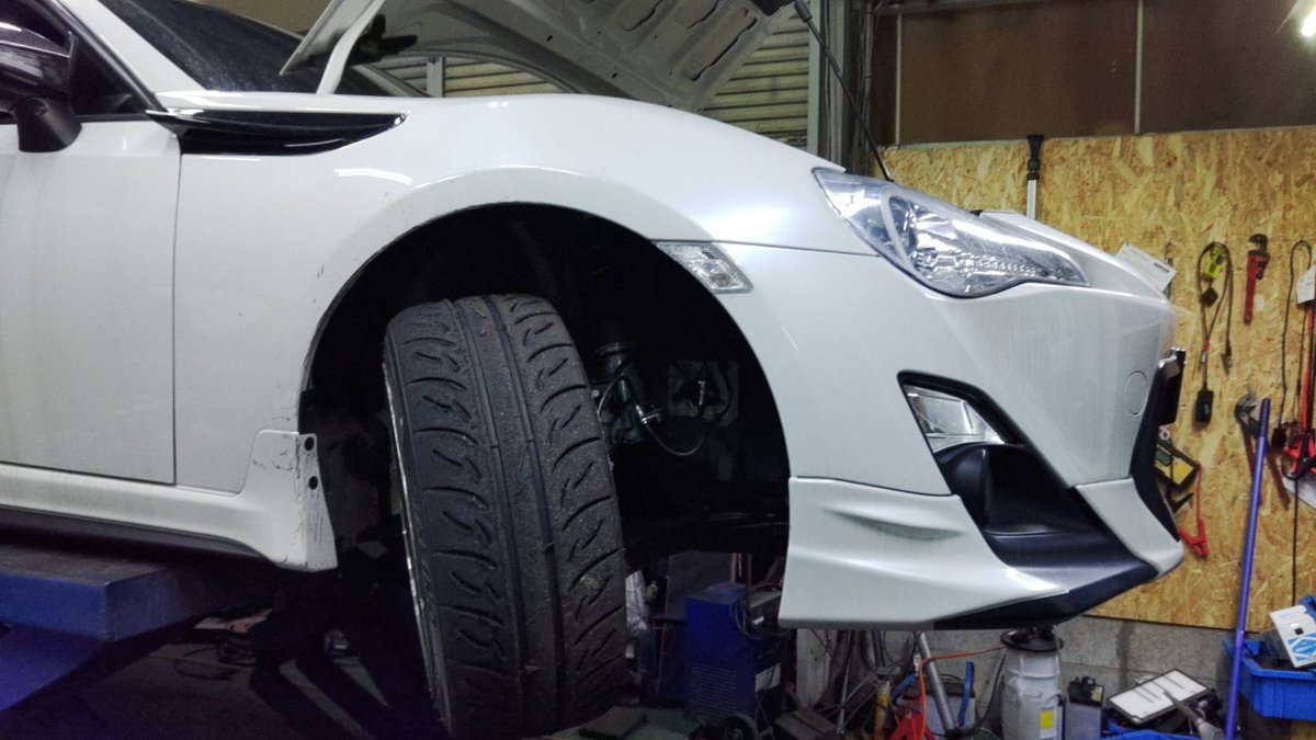 86BRZガレクリナックルVer3計画。 超上級者向けラック移動