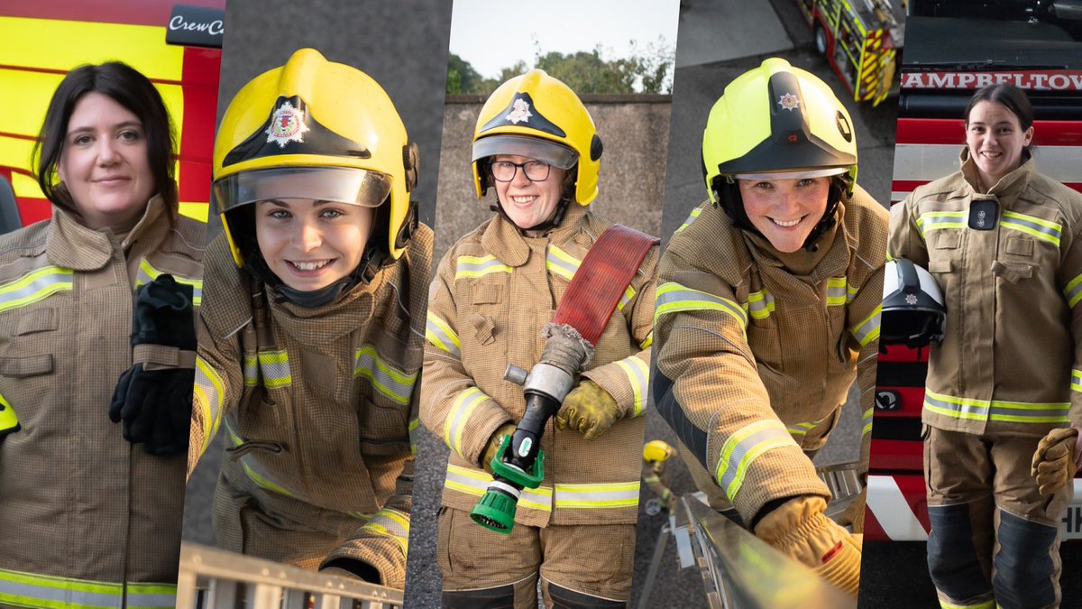 fire_scot's tweet photo. One of the Scotland’s most rural fire stations is leading the way for female firefighter recruitment.

Campbeltown Fire Station now proudly counts five women among its crew of retained firefighters.

Read more: https://t.co/qdp4c7kSKT https://t.co/Sk8ZIL9WMU